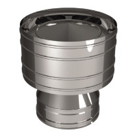 Дефлектор D250/350, AISI 321/оцинкованная сталь (Вулкан)