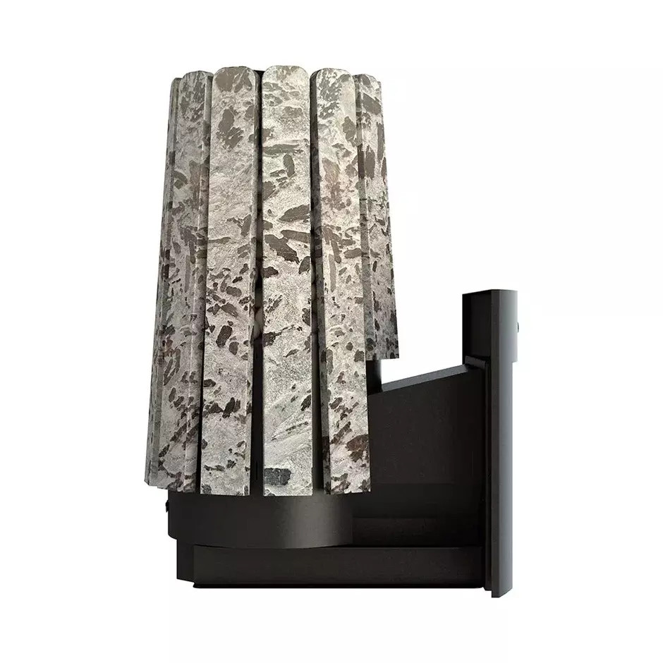 Дровяная банная печь Grill'D Cometa Vega 180 Window Stone Pro (Серпентинит)