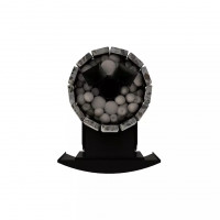 Дровяная банная печь Grill'D Cometa Vega 180 Window Stone Pro (Серпентинит)