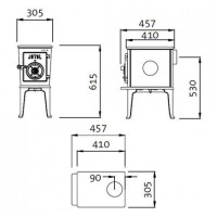 Буржуйка Jotul f 601