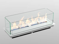 Встроенный биокамин Lux Fire Модуль 600