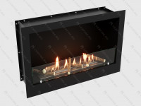 Встроенный биокамин Lux Fire Кабинет 730 S
