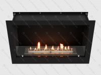 Встроенный биокамин Lux Fire Кабинет 730 S