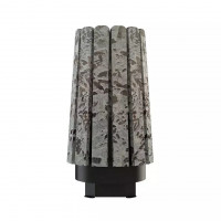 Дровяная банная печь Grill'D Cometa Vega 180 Short Window Max Stone Pro (Серпентинит)