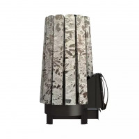 Дровяная банная печь Grill'D Cometa Vega 180 Short Window Max Stone Pro (Серпентинит)