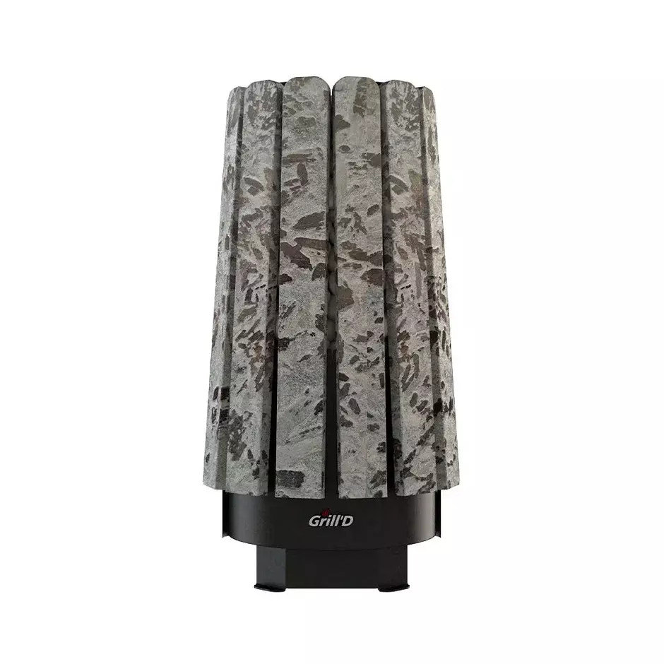 Дровяная банная печь Grill'D Cometa Vega 180 Long Window Max Stone Pro (Серпентинит)