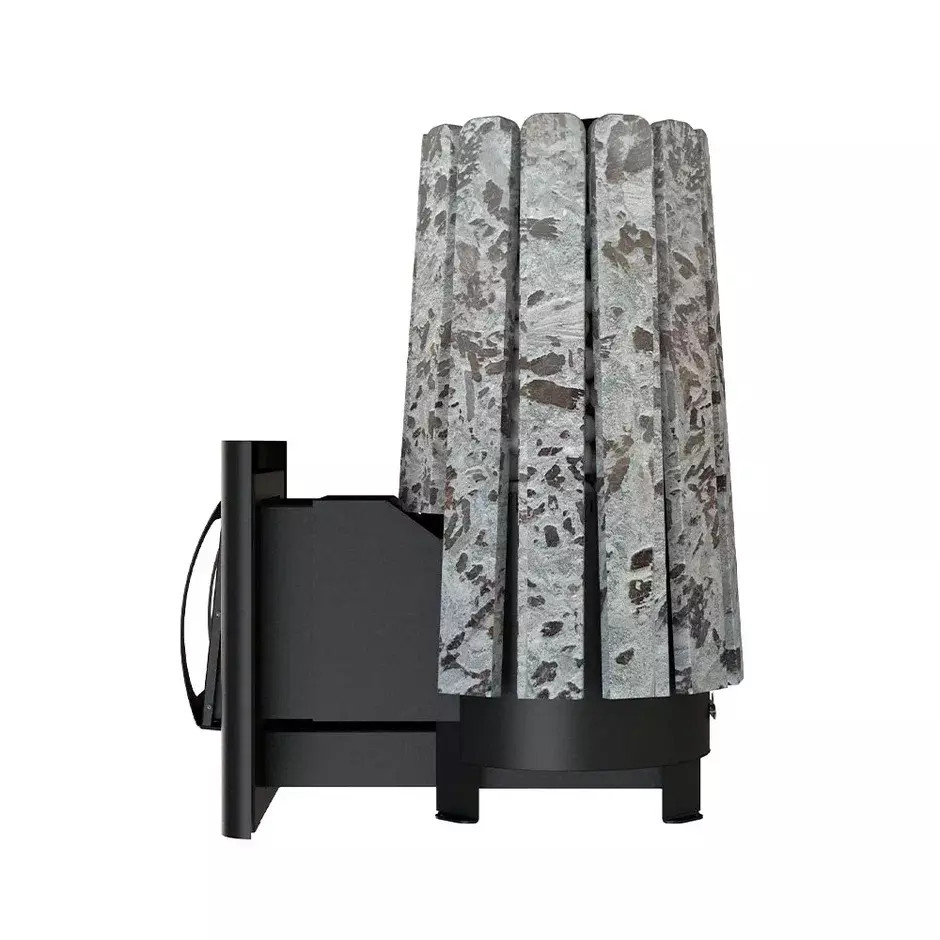 Дровяная банная печь Grill'D Cometa Vega 180 Long Window Max Stone Pro (Серпентинит)