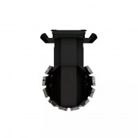 Дровяная банная печь Grill'D Cometa Vega 180 Long Window Max Stone Pro (Серпентинит)