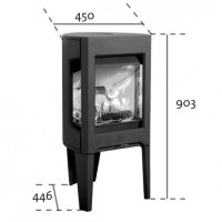 Печь-камин Jotul F 163