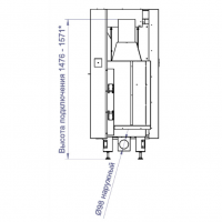 Каминная топка CF 460B (Stav)