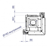 Каминная топка CF 460B (Stav)
