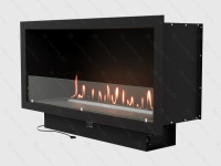 Встроенный автоматический биокамин Lux Fire Кабинет 1270 A