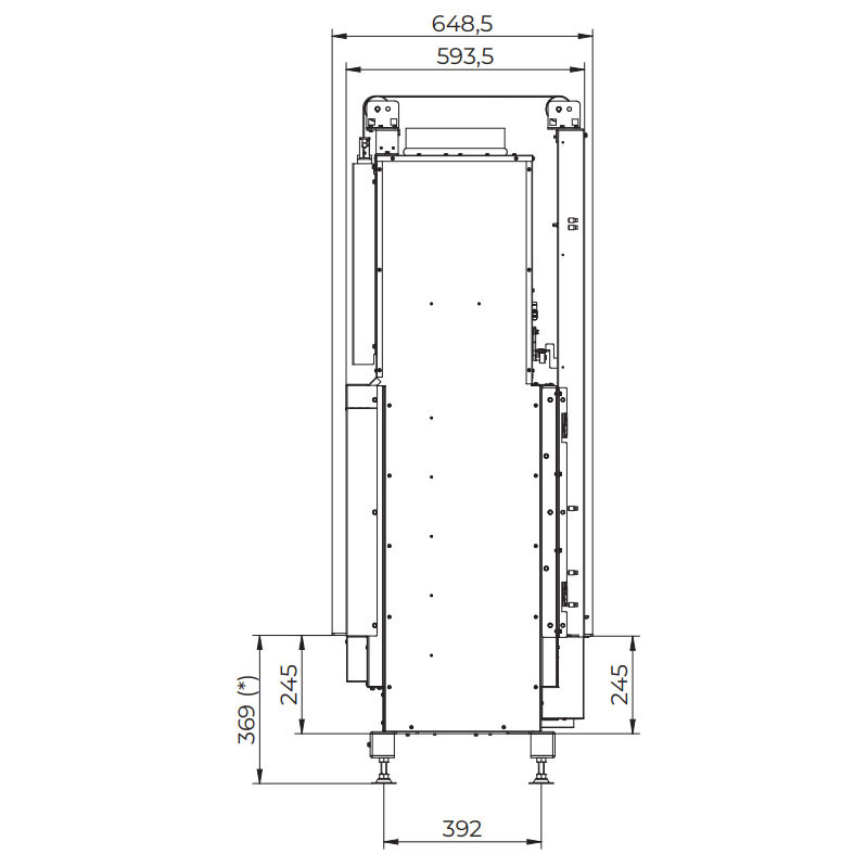 Каминная топка ECOMONOBLOCCO WT 16:9B N13 (Palazzetti)
