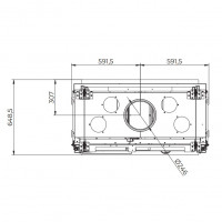 Каминная топка ECOMONOBLOCCO WT 16:9B N13 (Palazzetti)