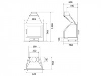 Каминная топка HERGOM H-02/22 Boiler