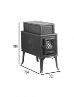 Печь-камин Jotul F 118 BP