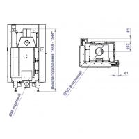 Каминная топка CFR 650W (Stav)