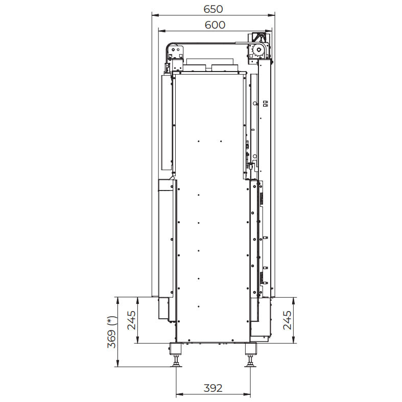 Каминная топка ECOMONOBLOCCO WT 16:9B V13 Eplus (Palazzetti)