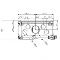 Каминная топка ECOMONOBLOCCO WT 16:9B V13 Eplus (Palazzetti)