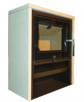 Печь ABX Toledo EXclusive II низкий, мока крем