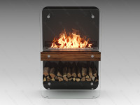 Биокамин напольный Lux Fire Пятница W