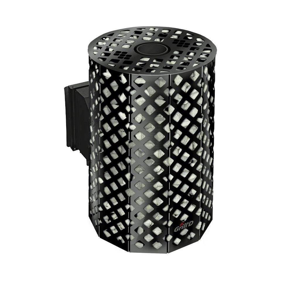 Дровяная банная печь Grill'D Violet Romb Short Window Max