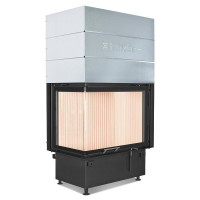Стальная топка Hoxter ECKA 76/45/57Lh, с аккумулятивным комплектом