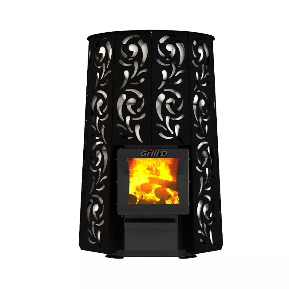 Дровяная банная печь Grill'D Violet Short