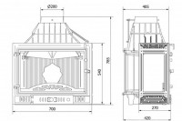 KAWMET W3PLB (3 стекла) 16,7 кВт