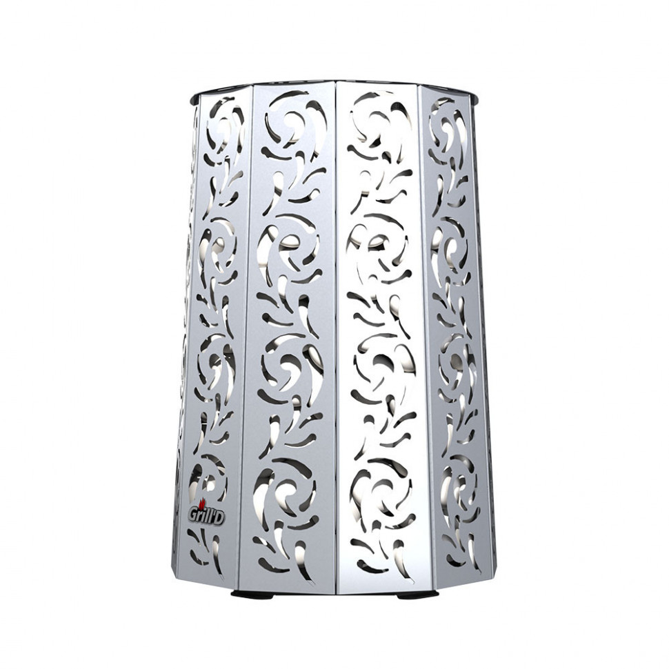 Дровяная банная печь Grill'D Violet Steel Long Window Max