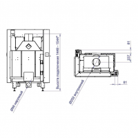 Каминная топка CFL 850W (Stav)
