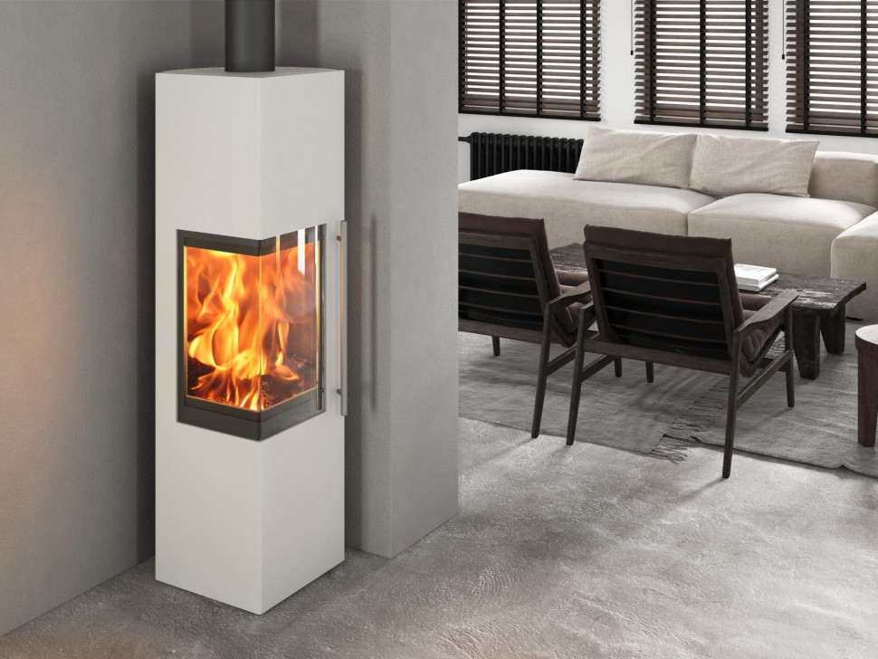Печь EMBER Стеван 700 XL white