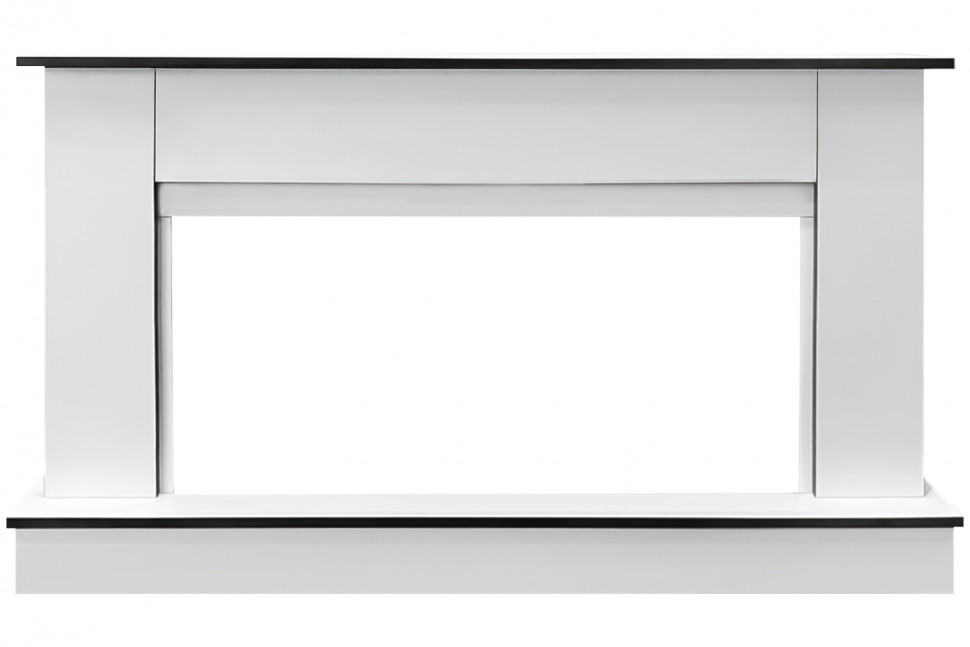 Каминокомплект Scandic V42 (Разборный) - Белый с очагом Vision 42 LED