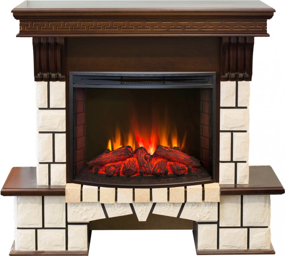 Электрокамин RealFlame Stone New 25 AO с Evrika 25,5