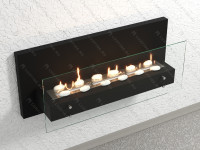 Настенный биокамин Lux Fire 
