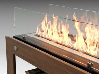 Напольный биокамин Lux Fire 