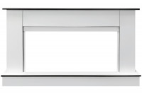 Каминокомплект Scandic V42 (Разборный) - Белый с очагом Vision 42 LOG LED