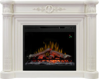 Каминокомплект Manor - Белый дуб с очагом Symphony 26'' DF2624L-INT