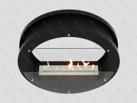 Встроенный сквозной биокамин Lux Fire 