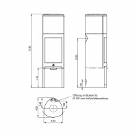 Печь-камин Jotul F 368 ADVANCE HT
