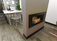 Биокамин Etude 900 со стеклом (Estetic Flame)