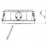 Каминная топка HF 1300W (Stav)