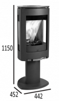 Печь-камин Jotul F 373 ADVANCE BP