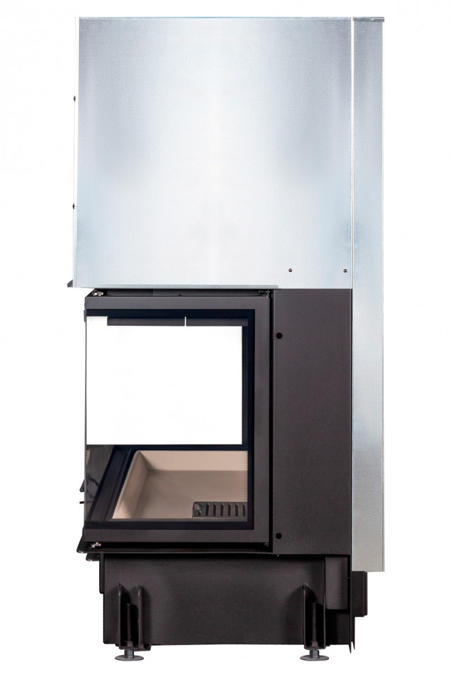Каминная топка Экокамин ДЕЛЬТА 1200 три стекла принтинг