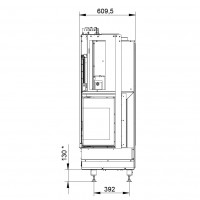 Каминная топка ECOMONOBLOCCO WT 66R V11ET (Palazzetti)