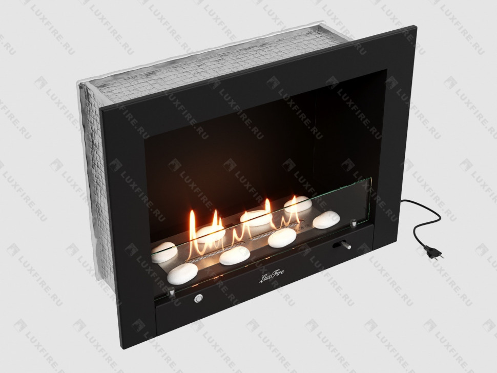 Портальный полуавтоматический биокамин Lux Fire 
