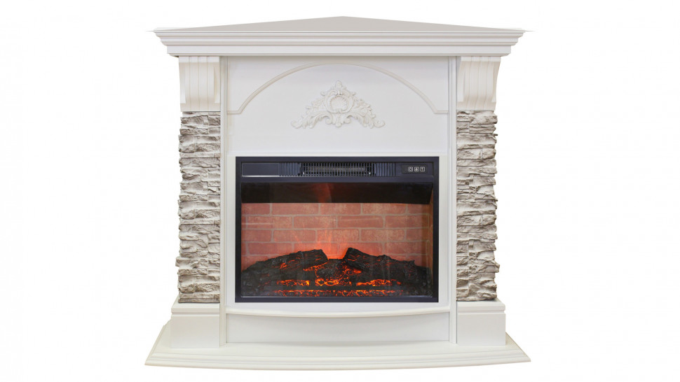 Электрокамин RealFlame Athena Corner GR с Irvine 24