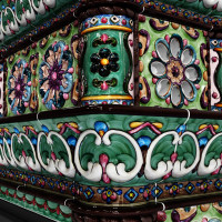Изразцовая печь-камин КимрПечь Кострома, центральная(700)