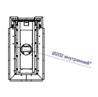 Каминная топка 3VLF 850B (Stav)