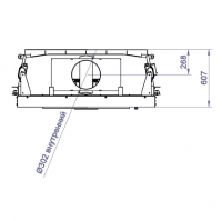 Каминная топка F 1300B (Stav)